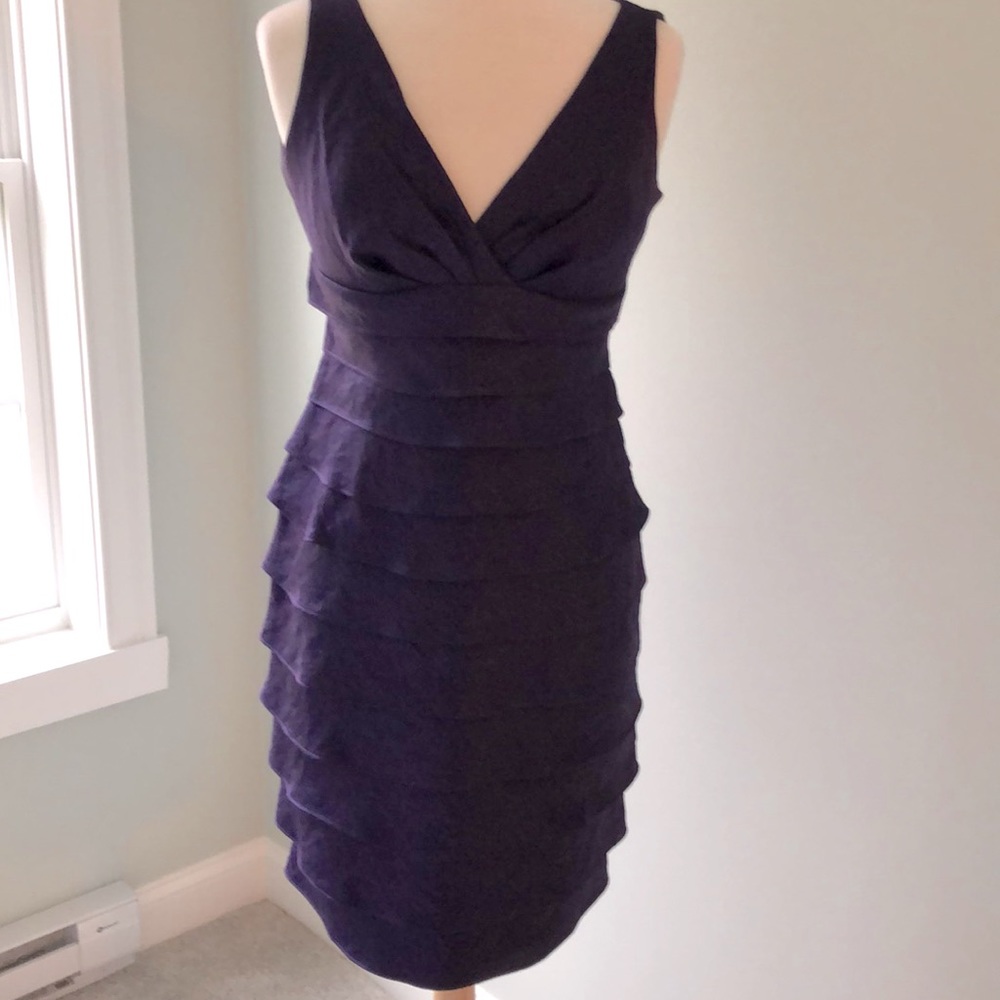 Purple dressy dress